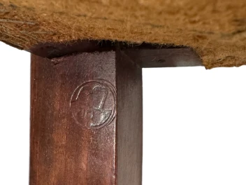 Jac. van den Bosch Arts & Crafts Club Chair for 't Binnenhuis Amsterdam, 1900s